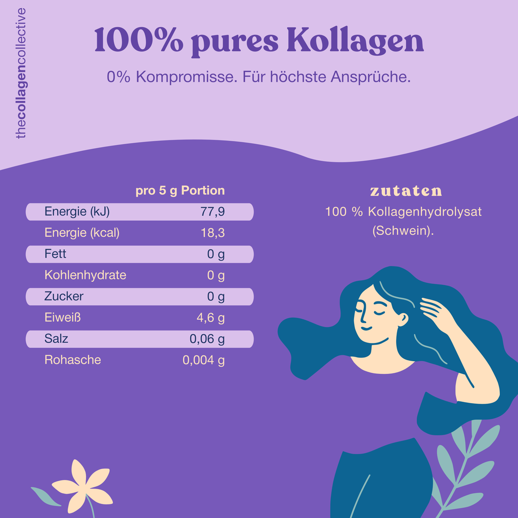 6 x Beauty Kollagen Pulver
