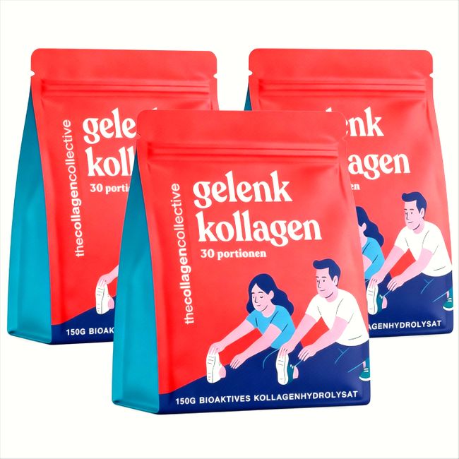 3 x Gelenk Kollagen Pulver