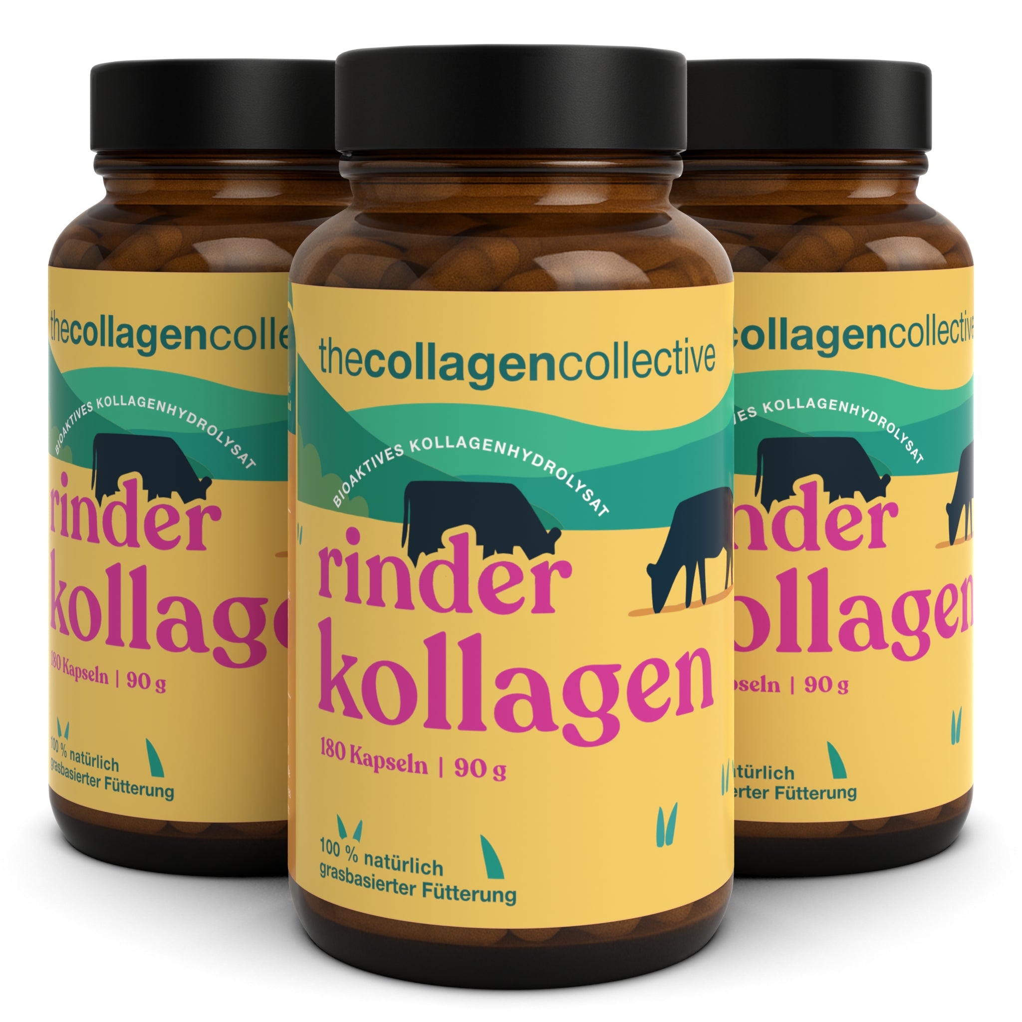 3 x Rinder Kollagen Kapseln