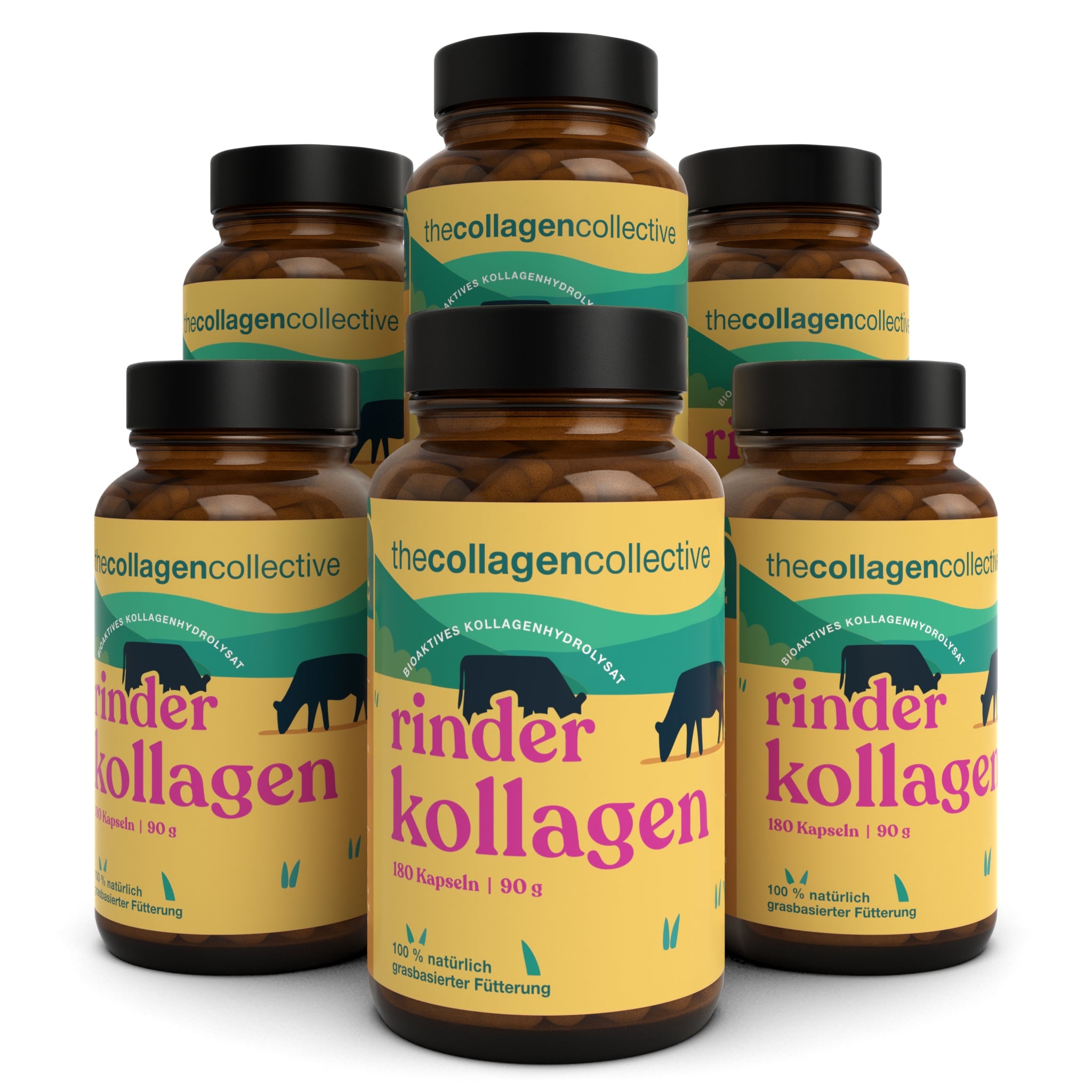 6 x Rinder Kollagen Kapseln