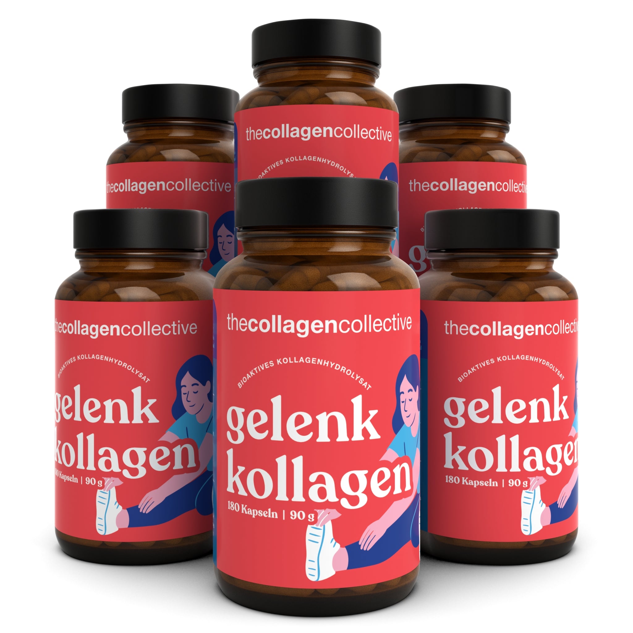 6 x Kollagen Kapseln für Gelenke