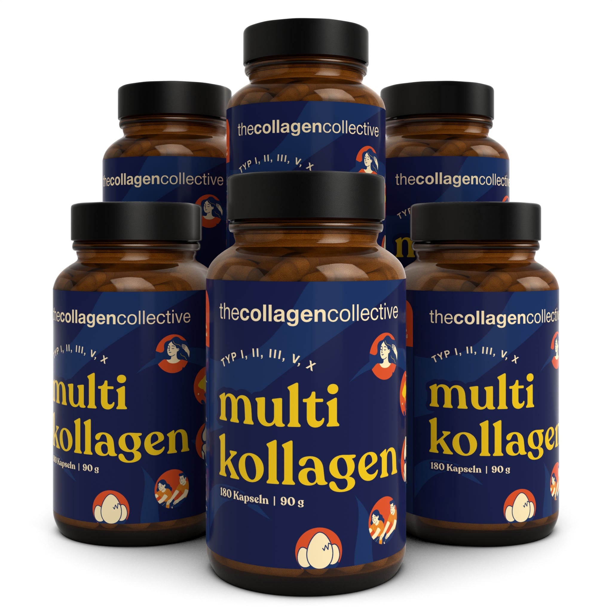 6 x Multi Kollagen Kapseln