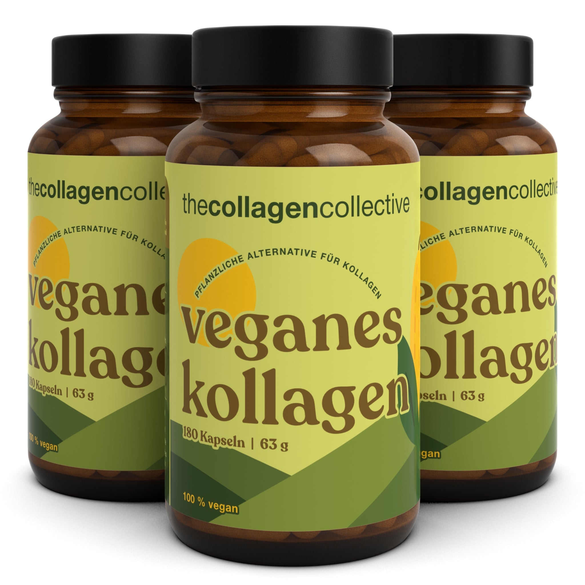 3 x Veganes Kollagen Kapseln
